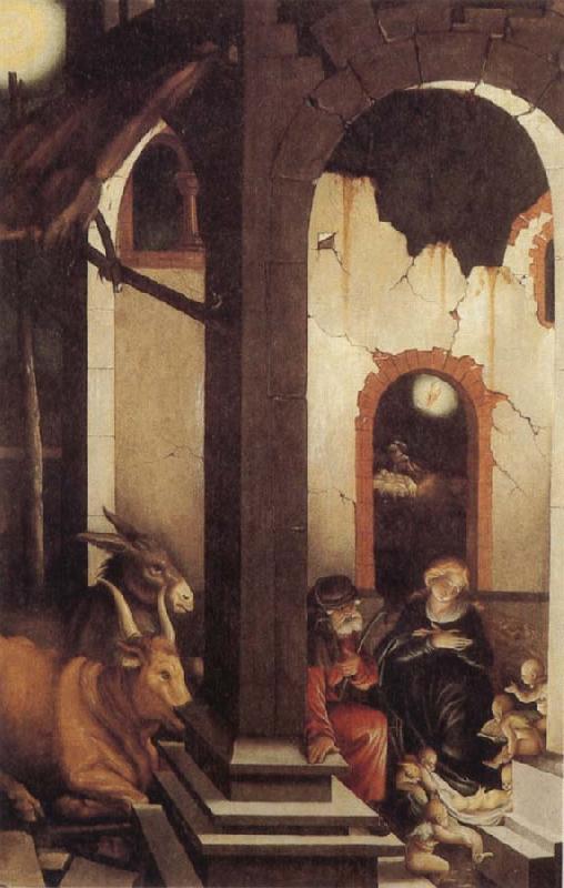 BURGKMAIR, Hans The Nativity oil painting image